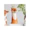 Hello Honey® 11" Orange Hand-Painted Decorative Stoneware Fox Vase